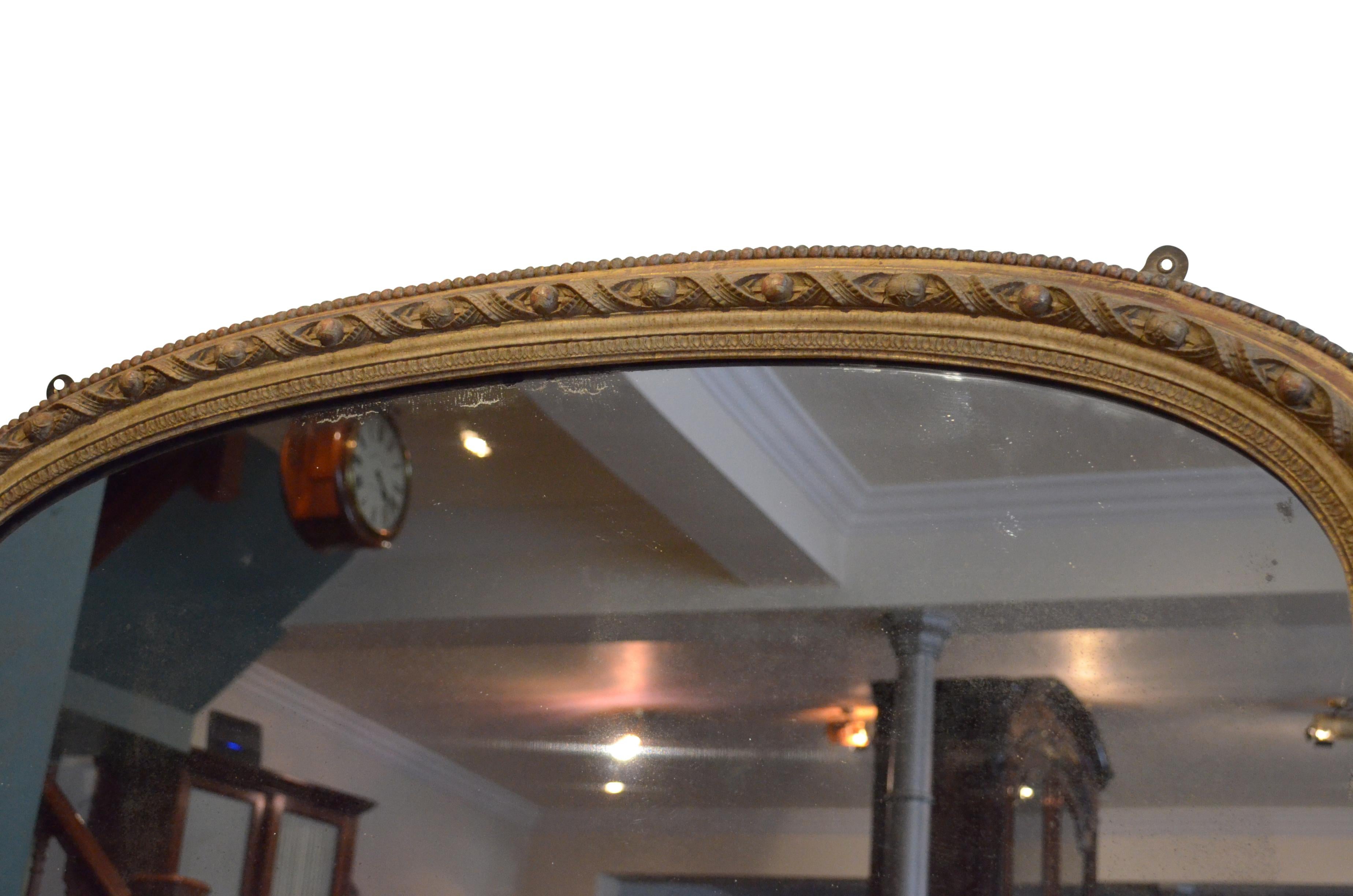 Early Victorian Overmantel Mirror 3