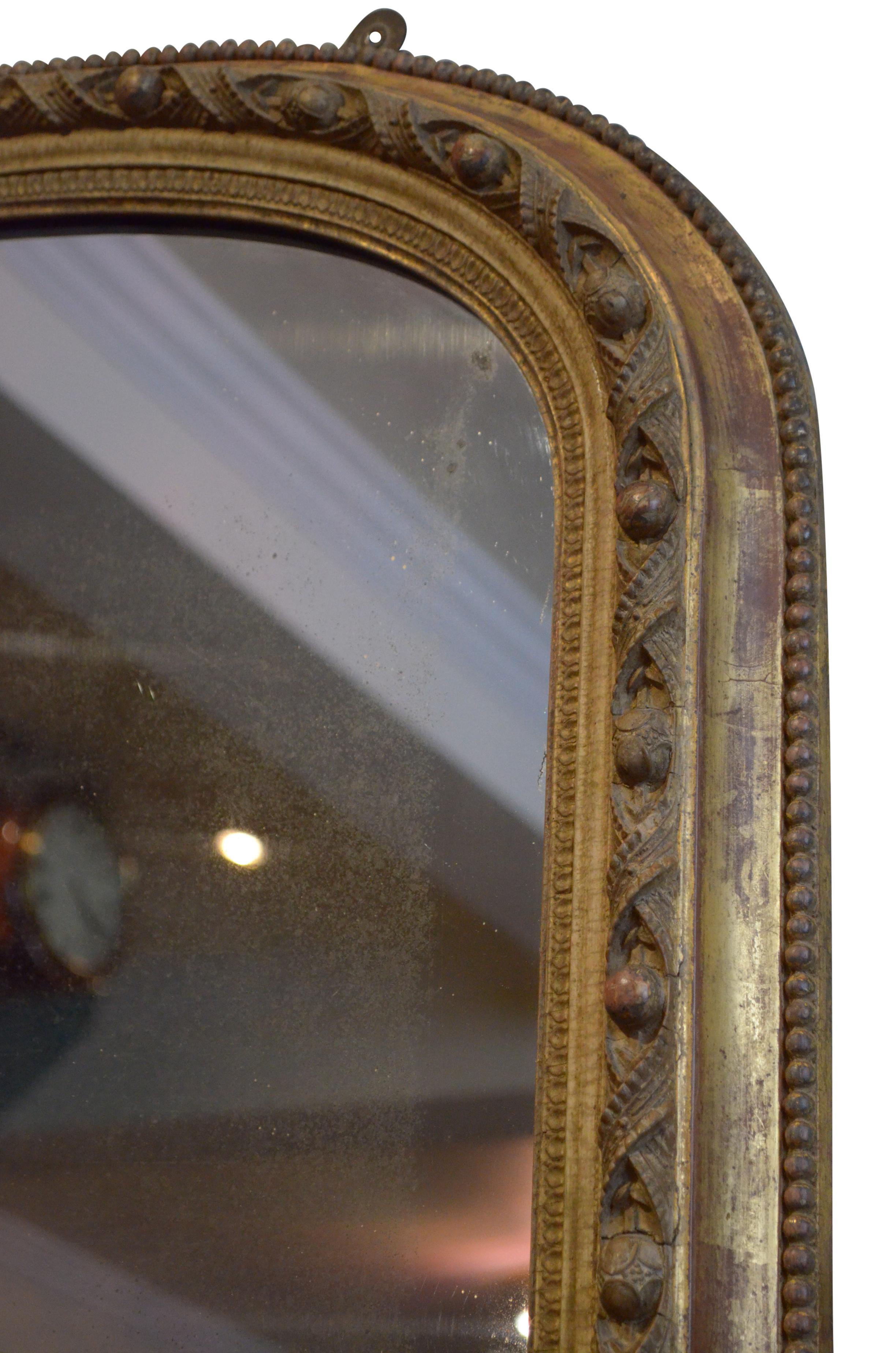 Early Victorian Overmantel Mirror 4