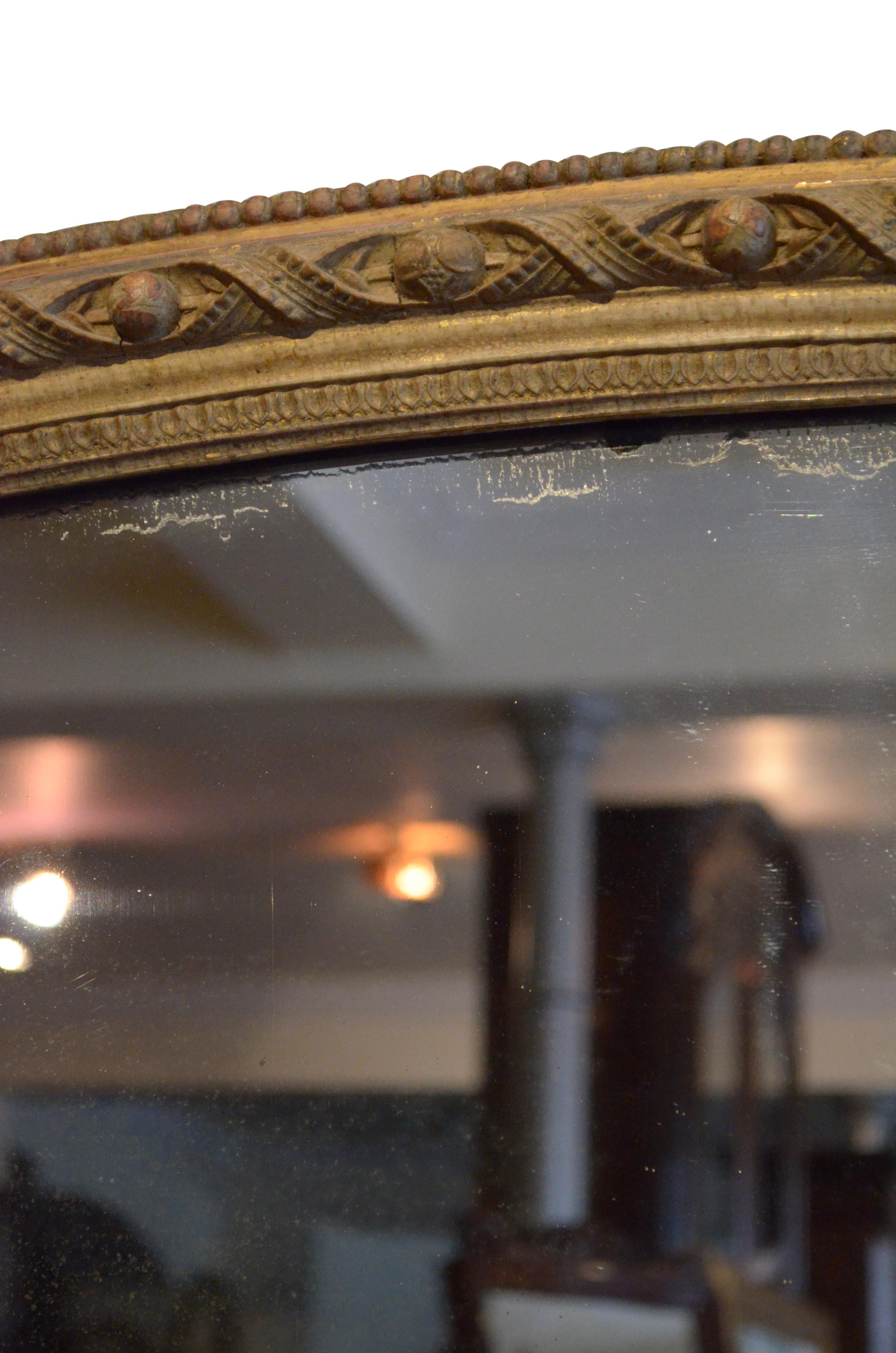 Early Victorian Overmantel Mirror 1