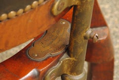 Early Victorian Patent Invalids Armchair