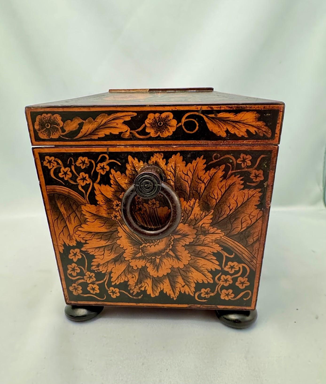 Caja de té victoriana en venta 2