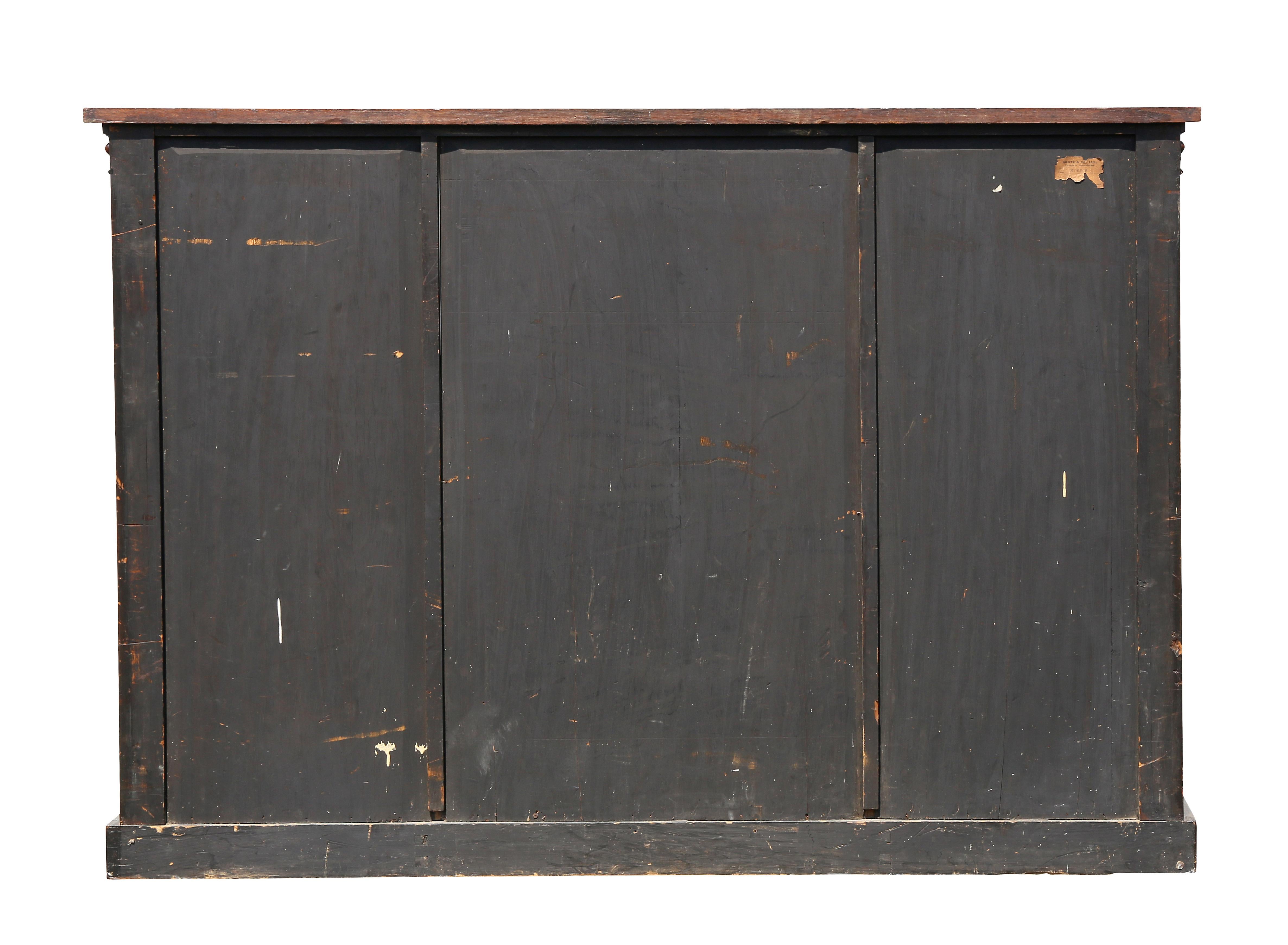Early Victorian Rosewood Bookcase 2