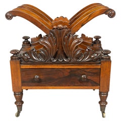 Canterbury de palisandro victoriano temprano