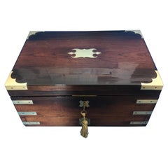 Early Victorian Rosewood Jewelry Box