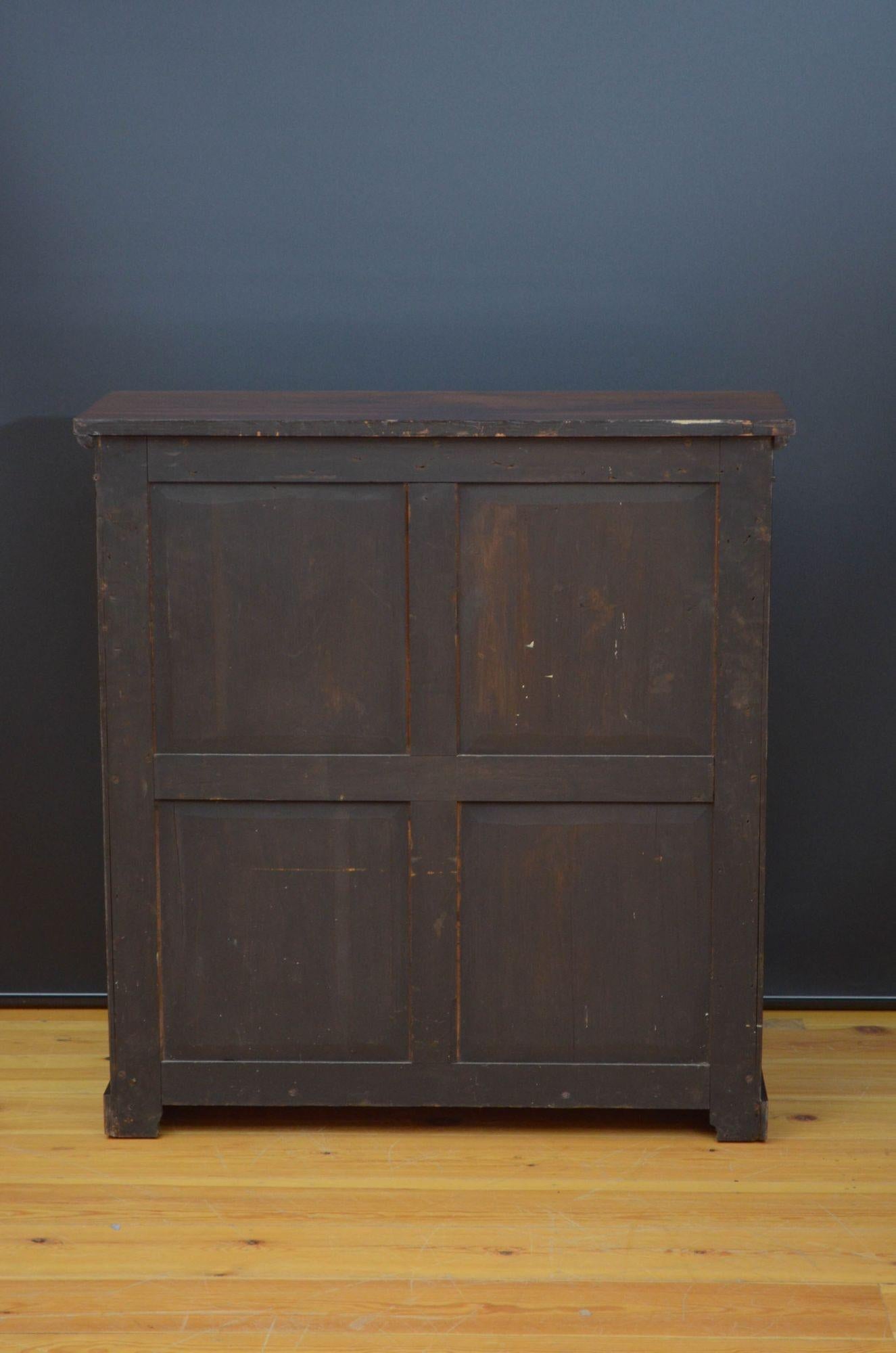 Early Victorian Rosewood Open Bookcase 5