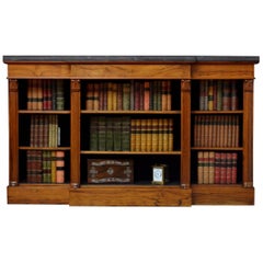 Early Victorian Rosewood Open Bookcase