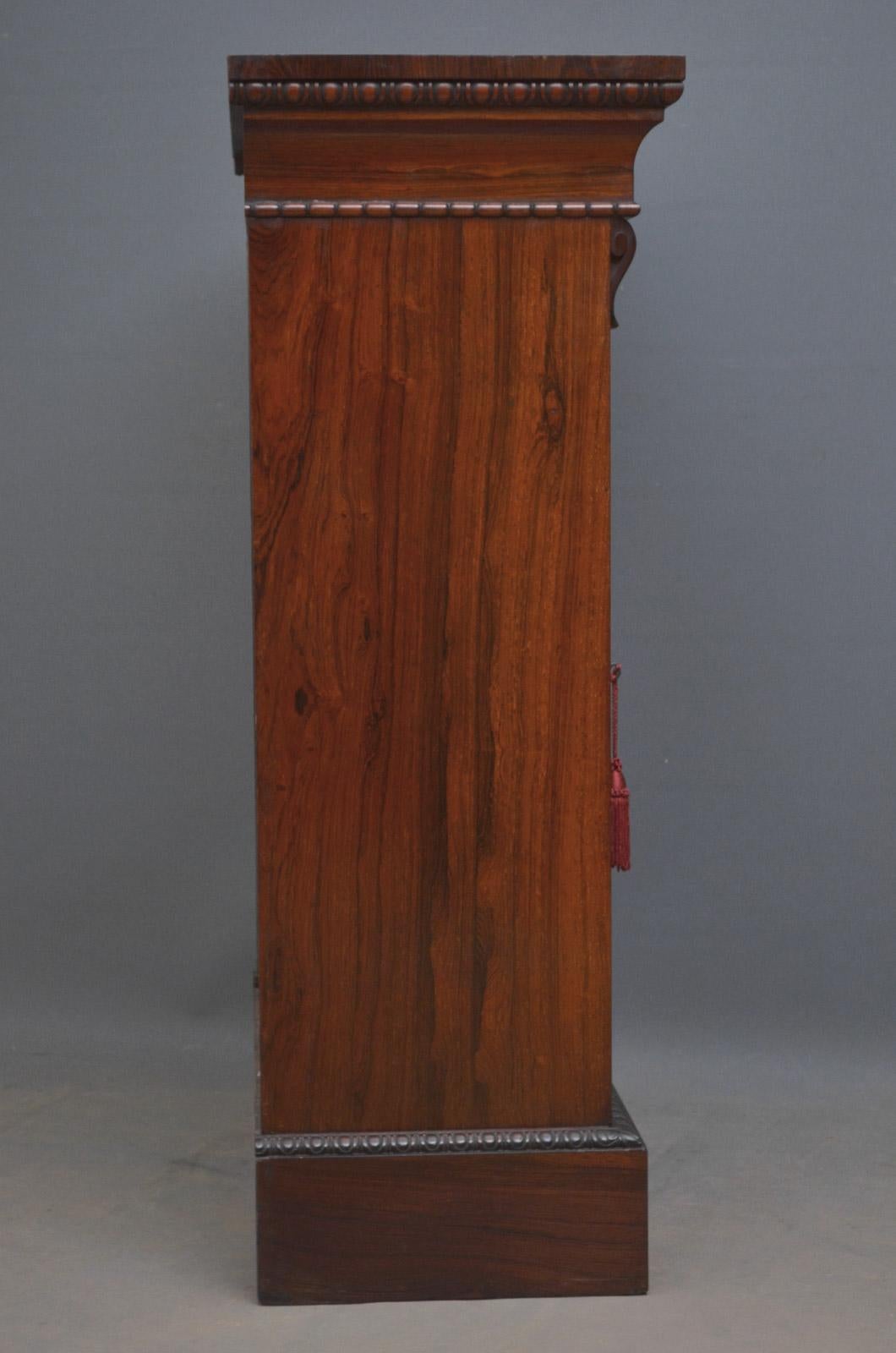 Early Victorian Rosewood Pier Cabinet 5