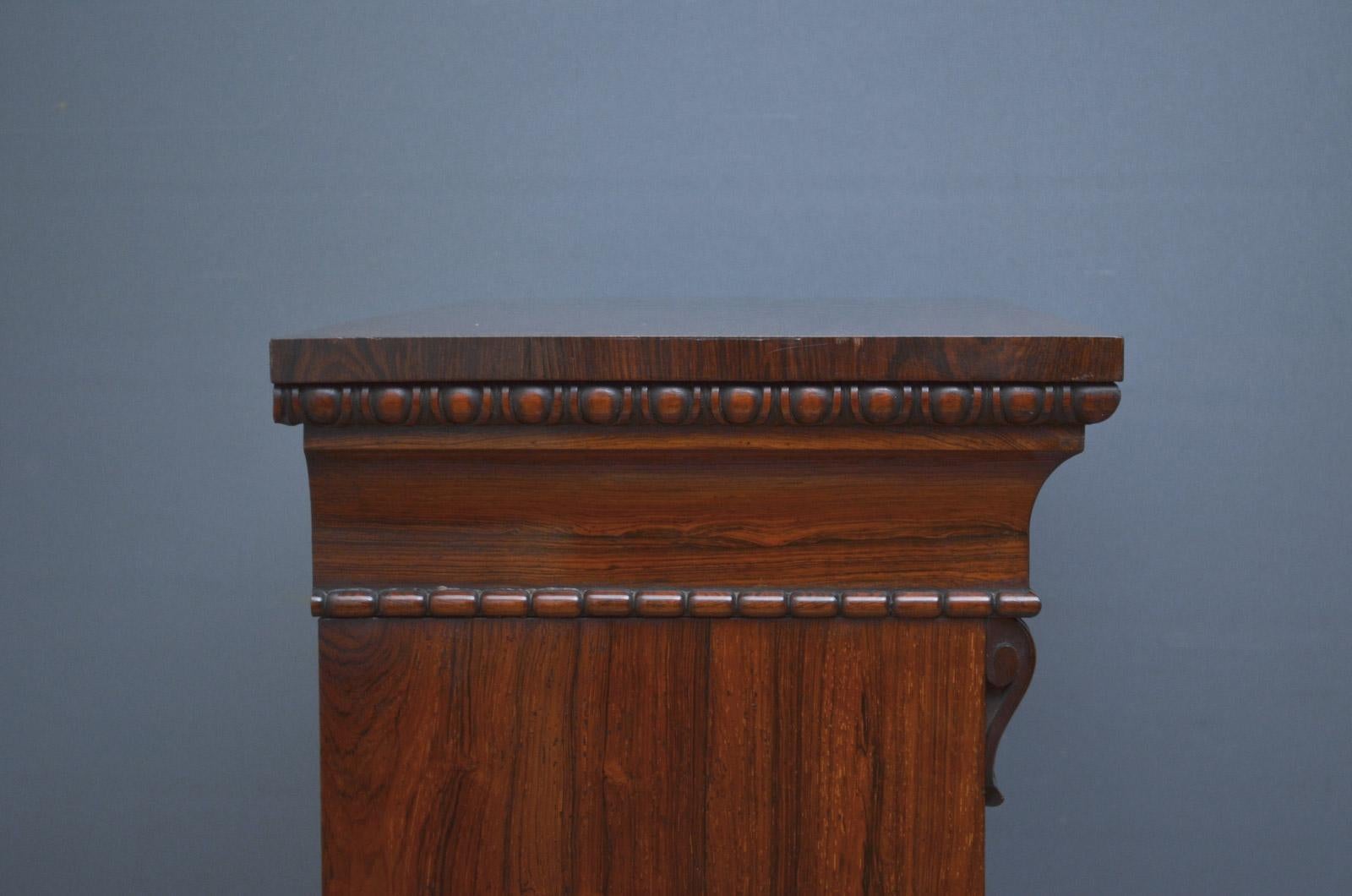 Early Victorian Rosewood Pier Cabinet 4