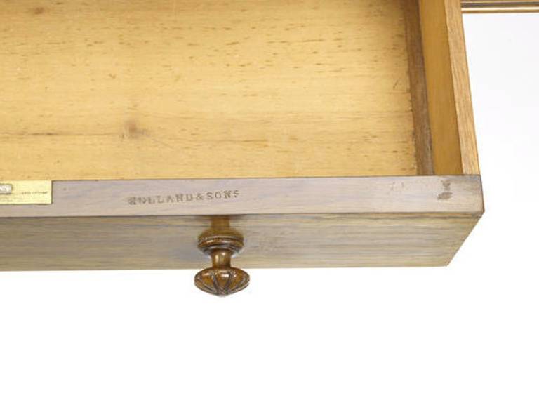 Anglais Table à écrire en bois de rose du début de l'ère victorienne par Holland and Sons en vente