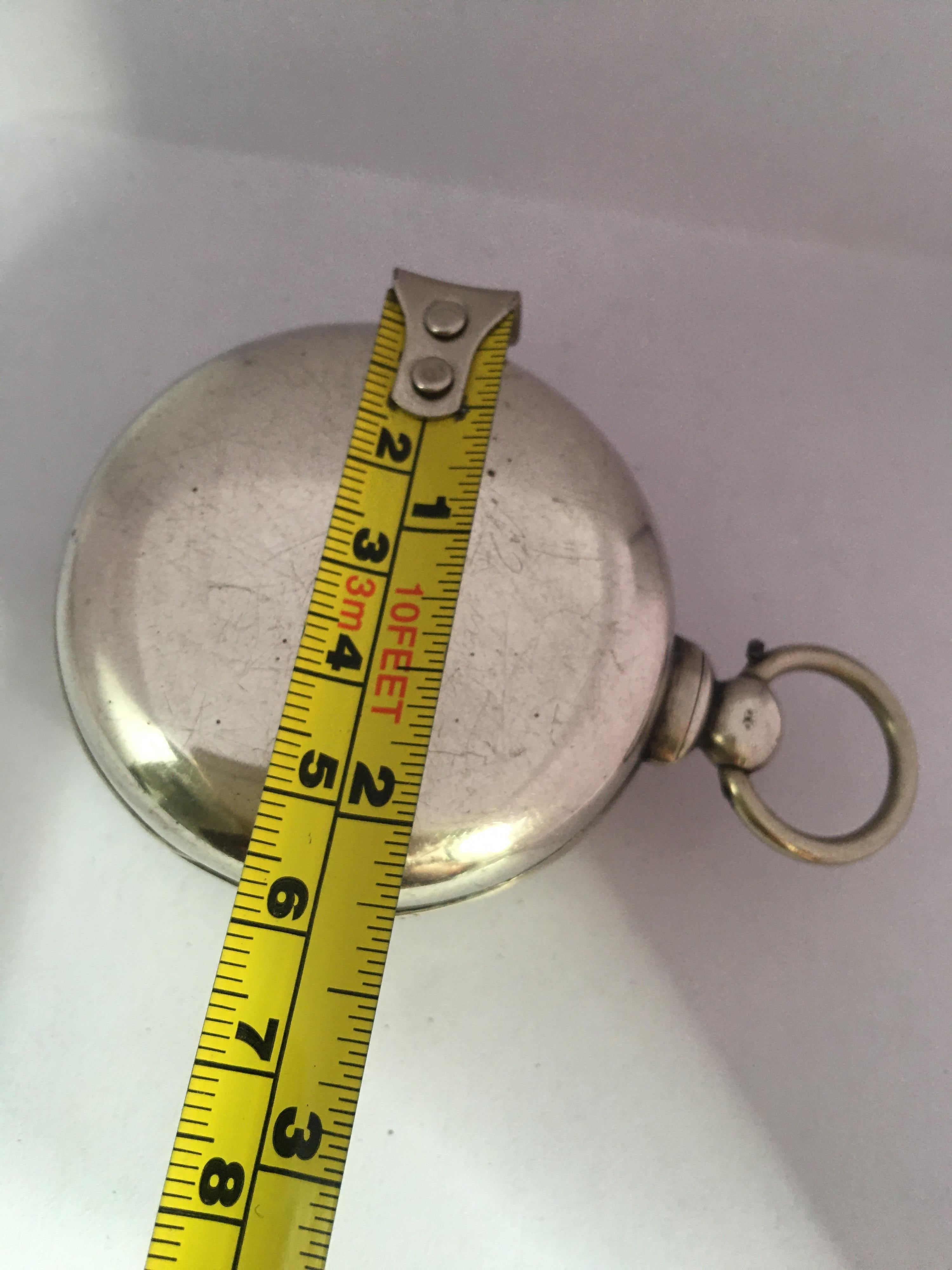 Early Victorian Silver Pair of Cased Verge Pocket Watch, London, circa 1840 For Sale 11