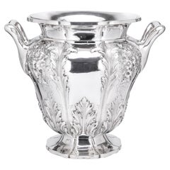 Early Victorian Silver Wine Cooler
