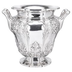 Antique Early Victorian Silver Wine Cooler