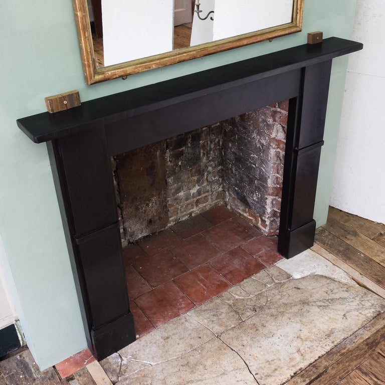 Early Victorian Slate Fireplace At 1stdibs