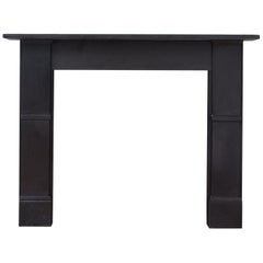 Antique Early Victorian Slate Fireplace
