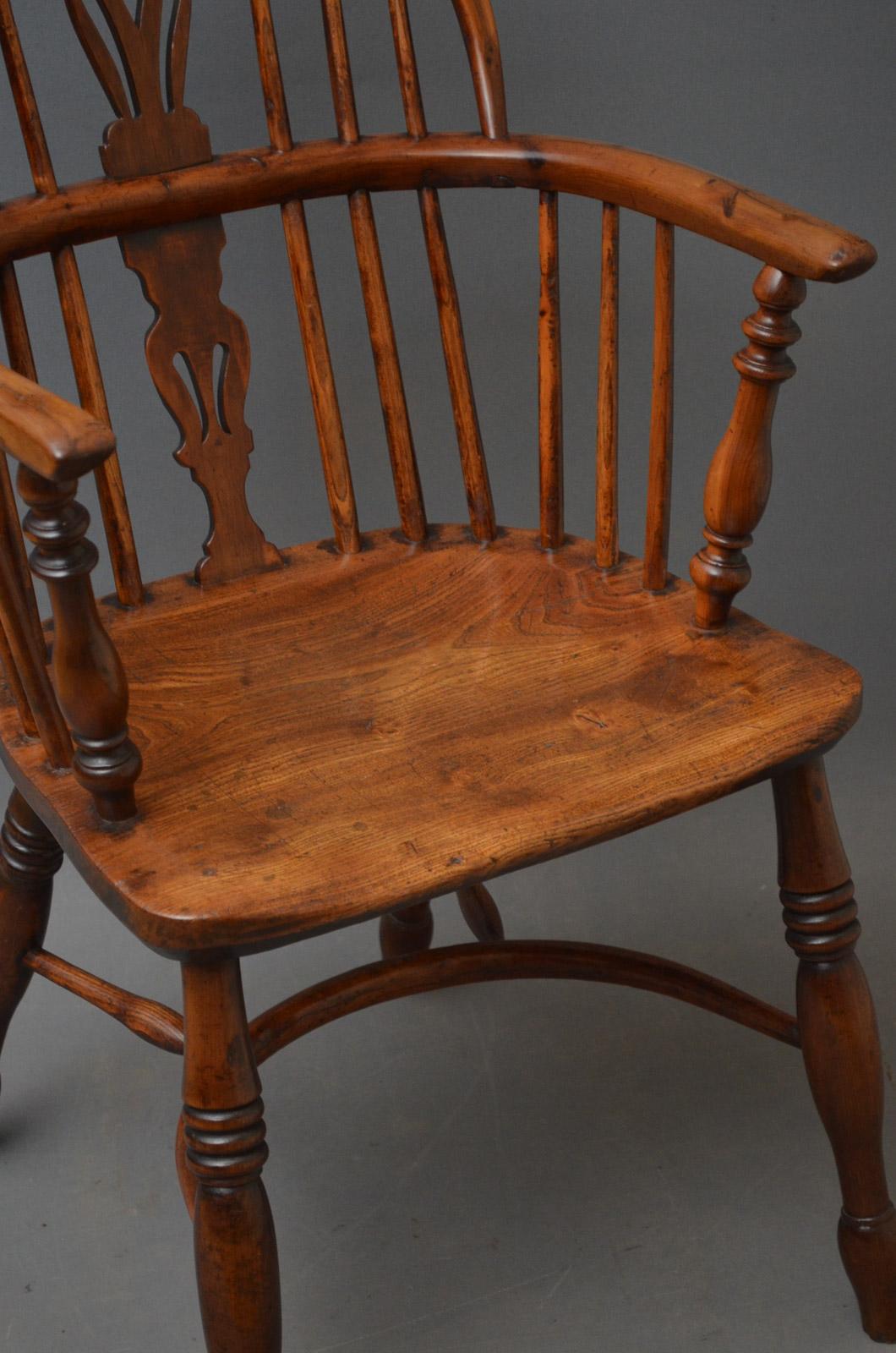 victorian windsor chair