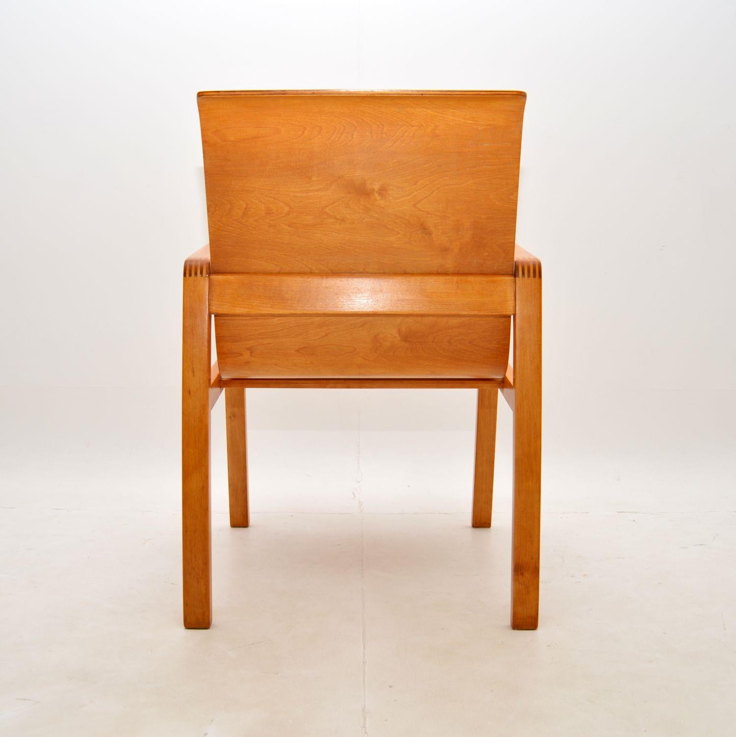 Early Vintage Alvar Aalto Hallway Chair Model 403 For Sale 3