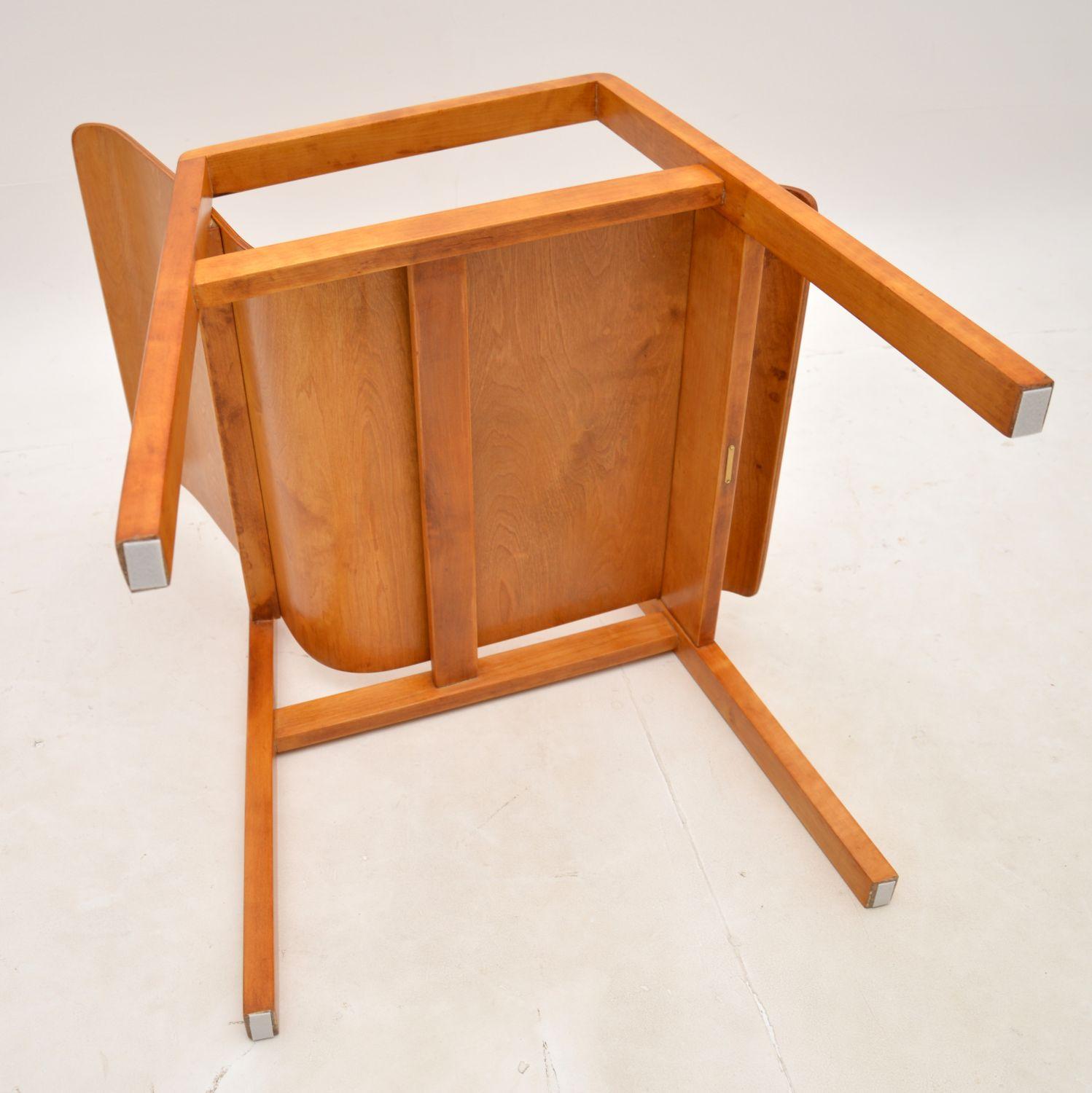 Early Vintage Alvar Aalto Hallway Chair Model 403 For Sale 4