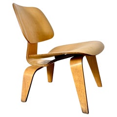 Früher Vintage Charles Eames für Herman Miller LCW Birke Sperrholz Lounge Chair
