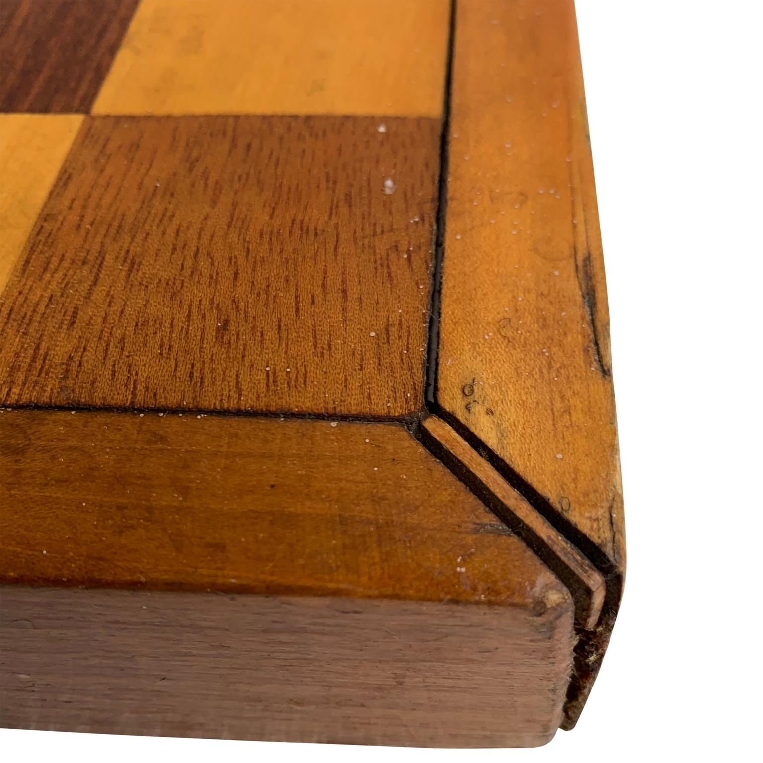 Scandinavian Early Vintage Chess Board Table Top