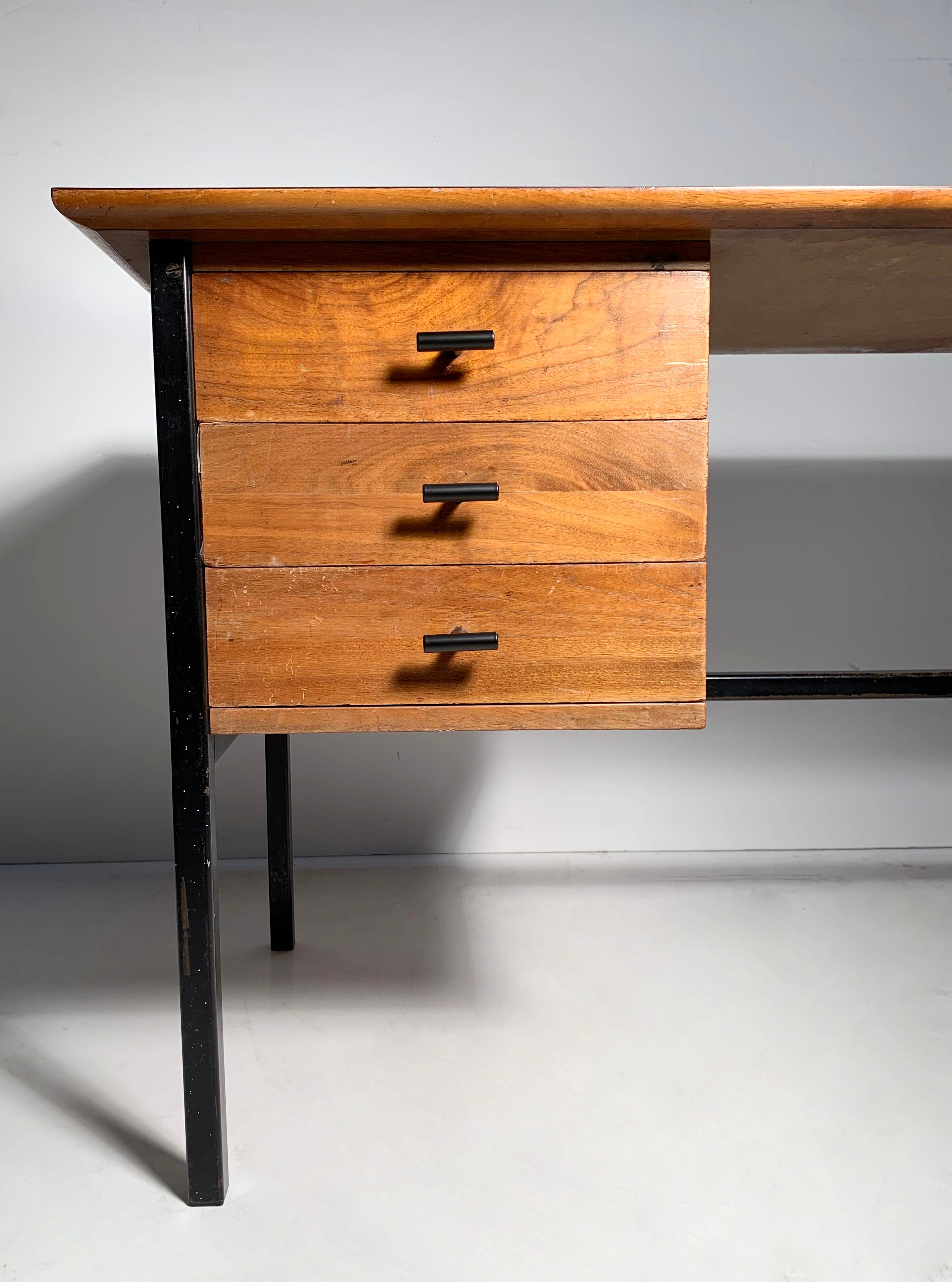 Wood Early Vintage Desk Attributed to Thonet