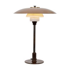 Early Vintage Poul Henningsen Copper
Brass table lamp Model 3/2 1930s