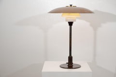 Early Vintage Poul Henningsen Copper
Brass table lamp Model 3/2 1930s