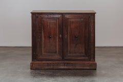 Early Walnut Cabinet From Italy, Circa 1800