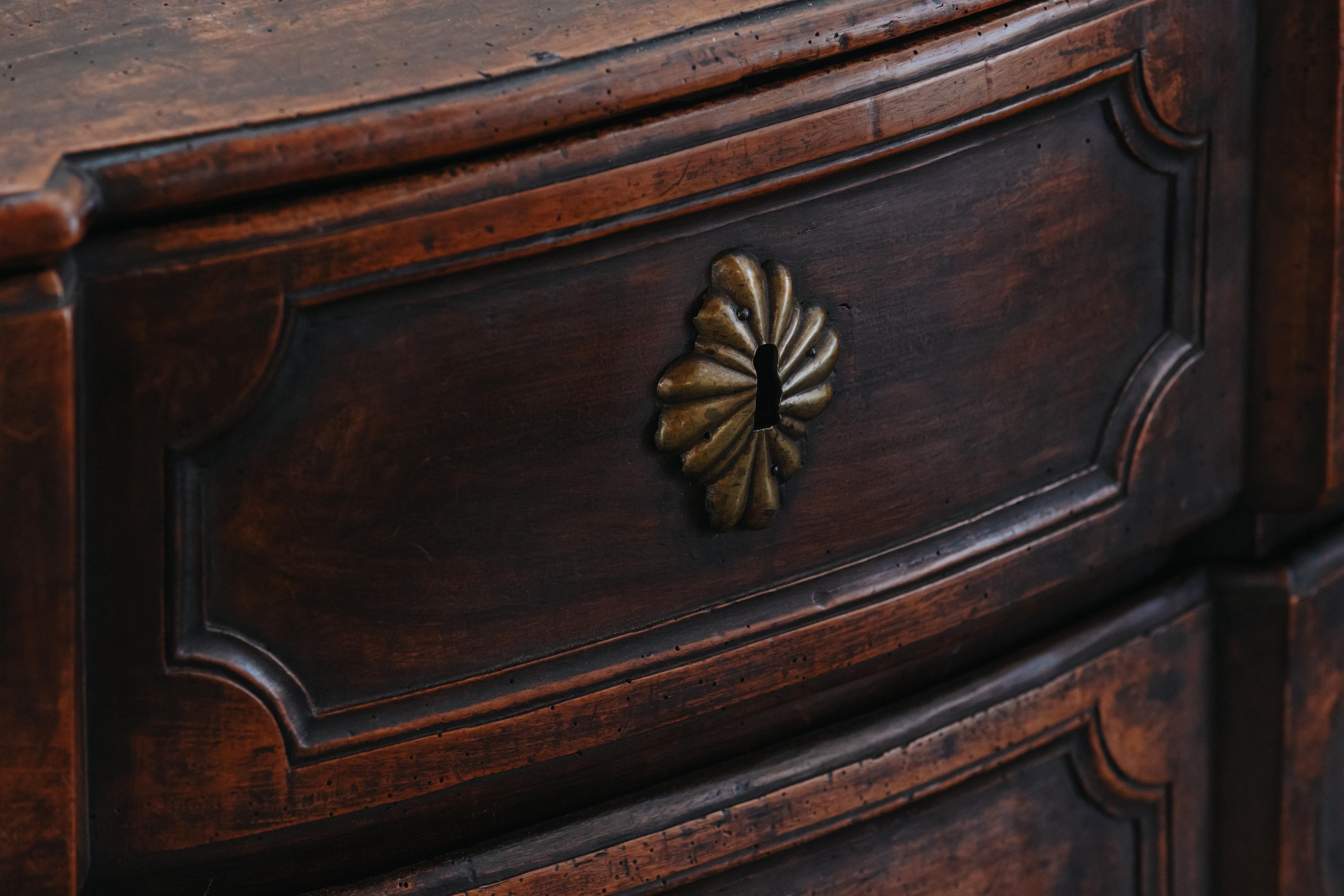 Early 19th Century Early Walnut Chest of Drawers From France, Circa 1800 For Sale