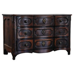 Antique Early Walnut Chest of Drawers From France, Circa 1800