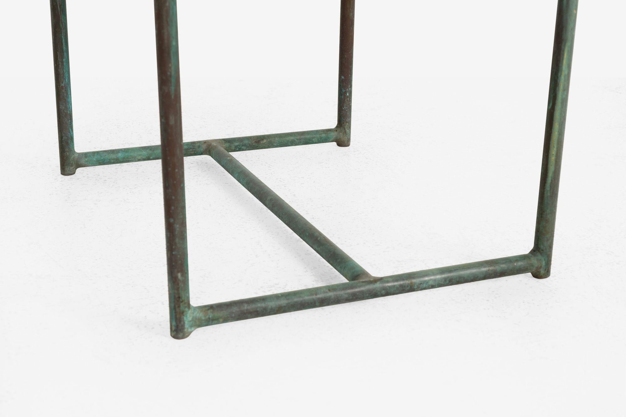 Early Walter Lamb Bronze Occasional Table, circa 1945 For Sale 1