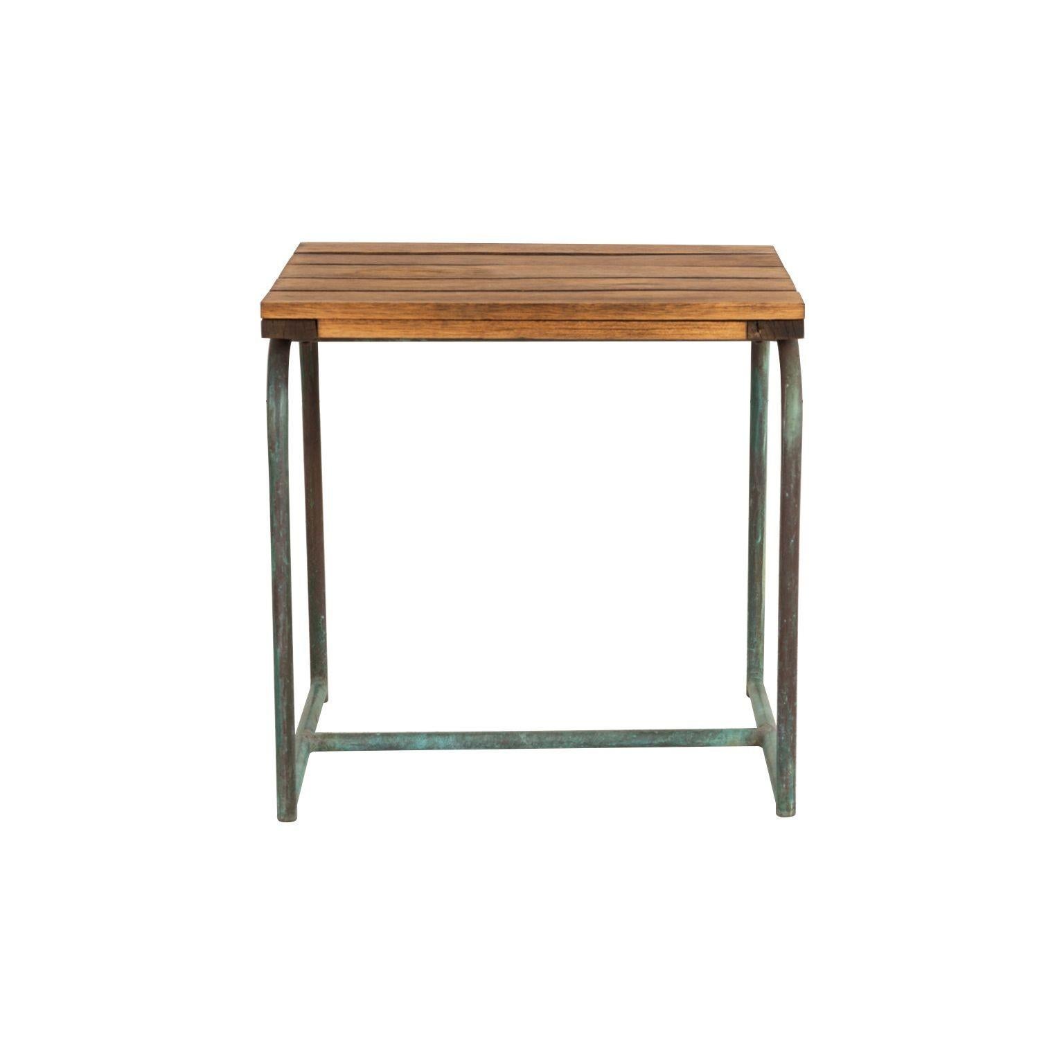 Early Walter Lamb Bronze Occasional Table, circa 1945 For Sale 2