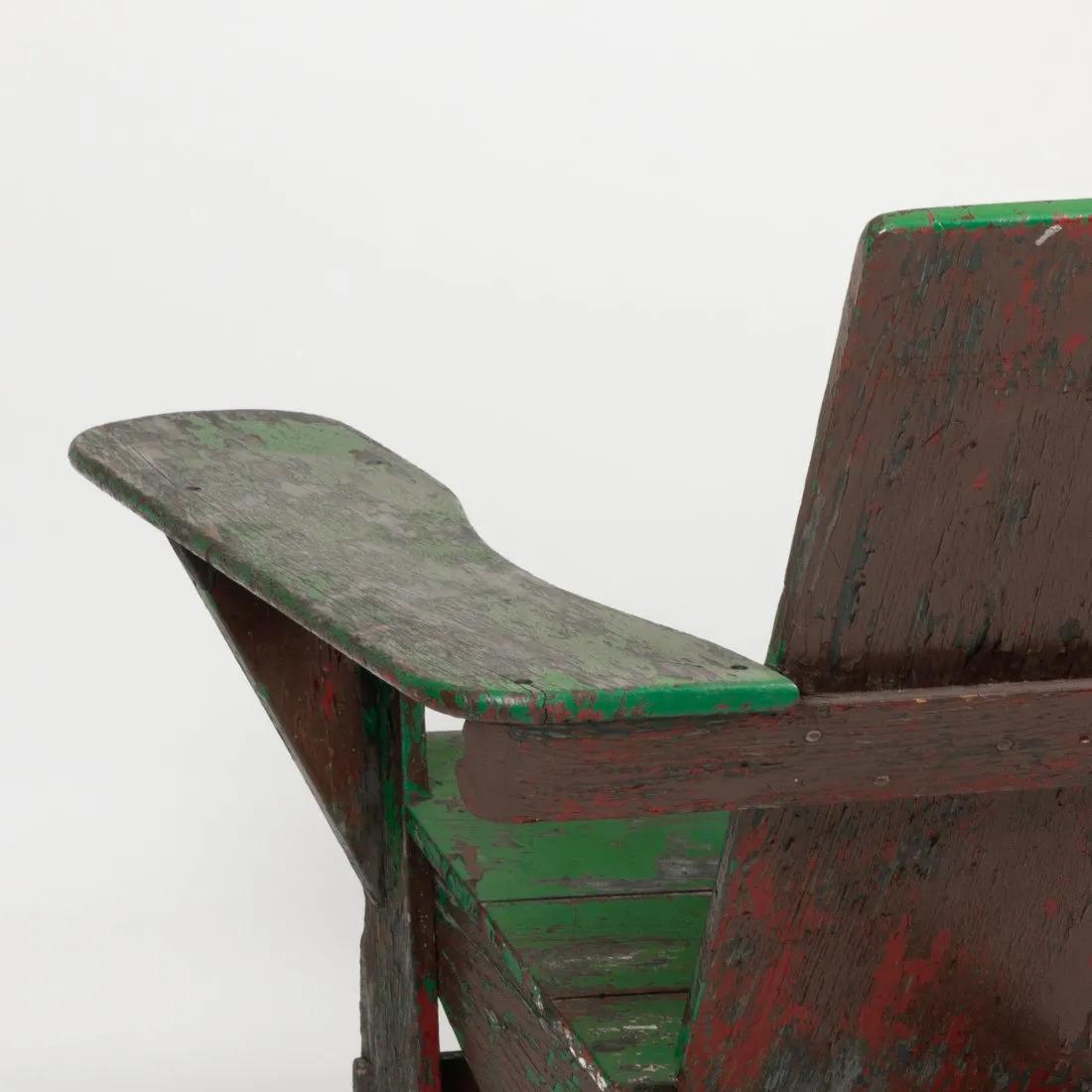 Early Westport Chair by Thomas Lee and Harry Bunnell In Good Condition For Sale In New York, NY