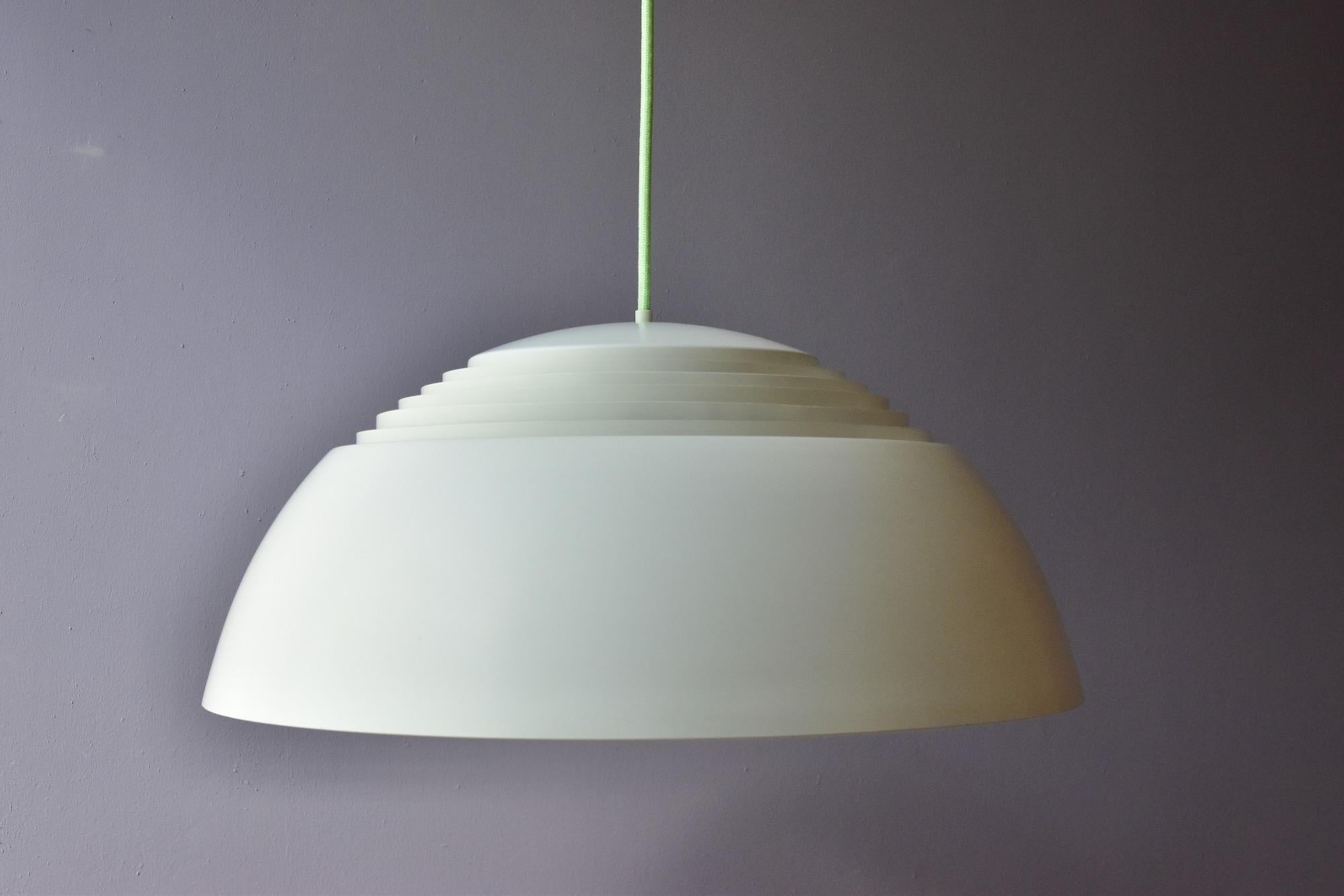 Early White Arne Jacobsen AJ Royal Pendant Lamp by Louis Poulsen, Denmark 5