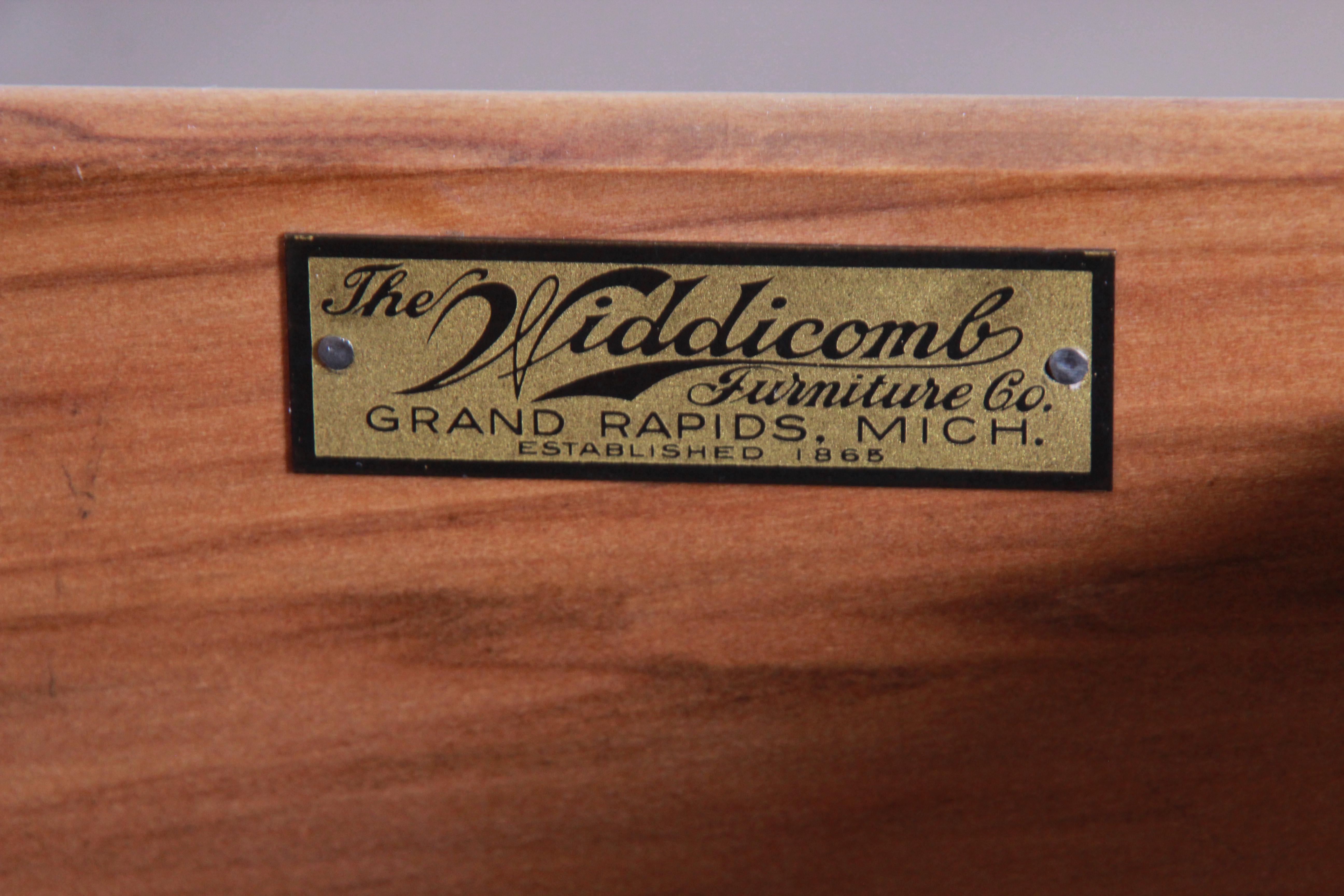 Early Widdicomb Burled Walnut Highboy Dresser, circa 1920s 3