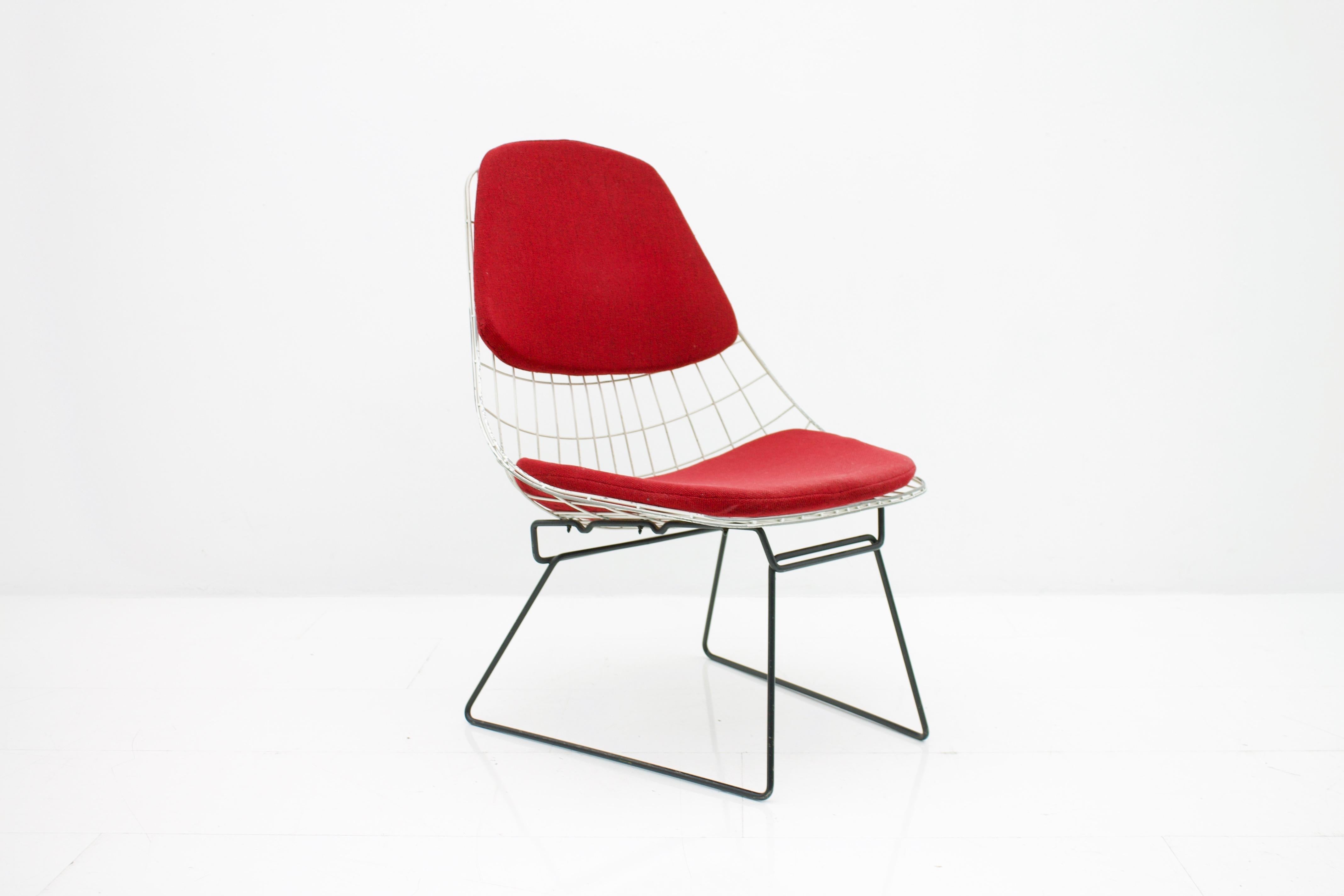 Scandinavian Modern Early Wire Chair by Cees Braakman for Pastoe, 1958 For Sale