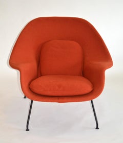 Early Womb Chair and Ottoman by Eero Saarinen for Knoll, c. 1952