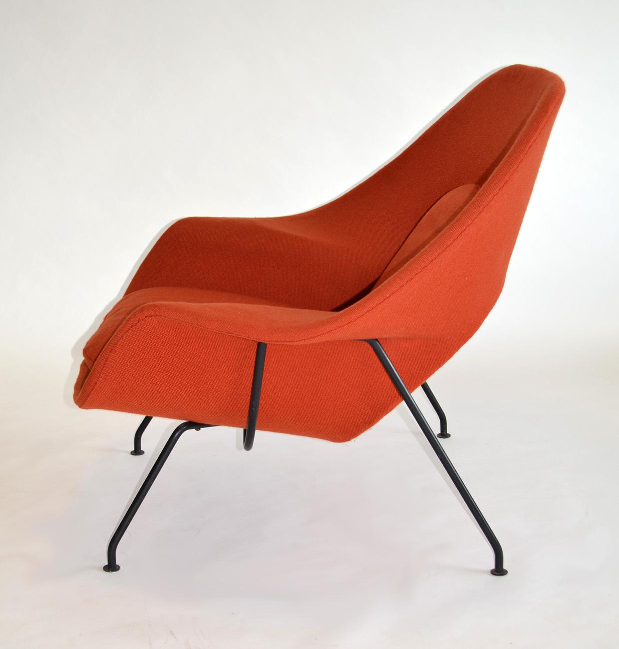knoll womb chair with ottoman