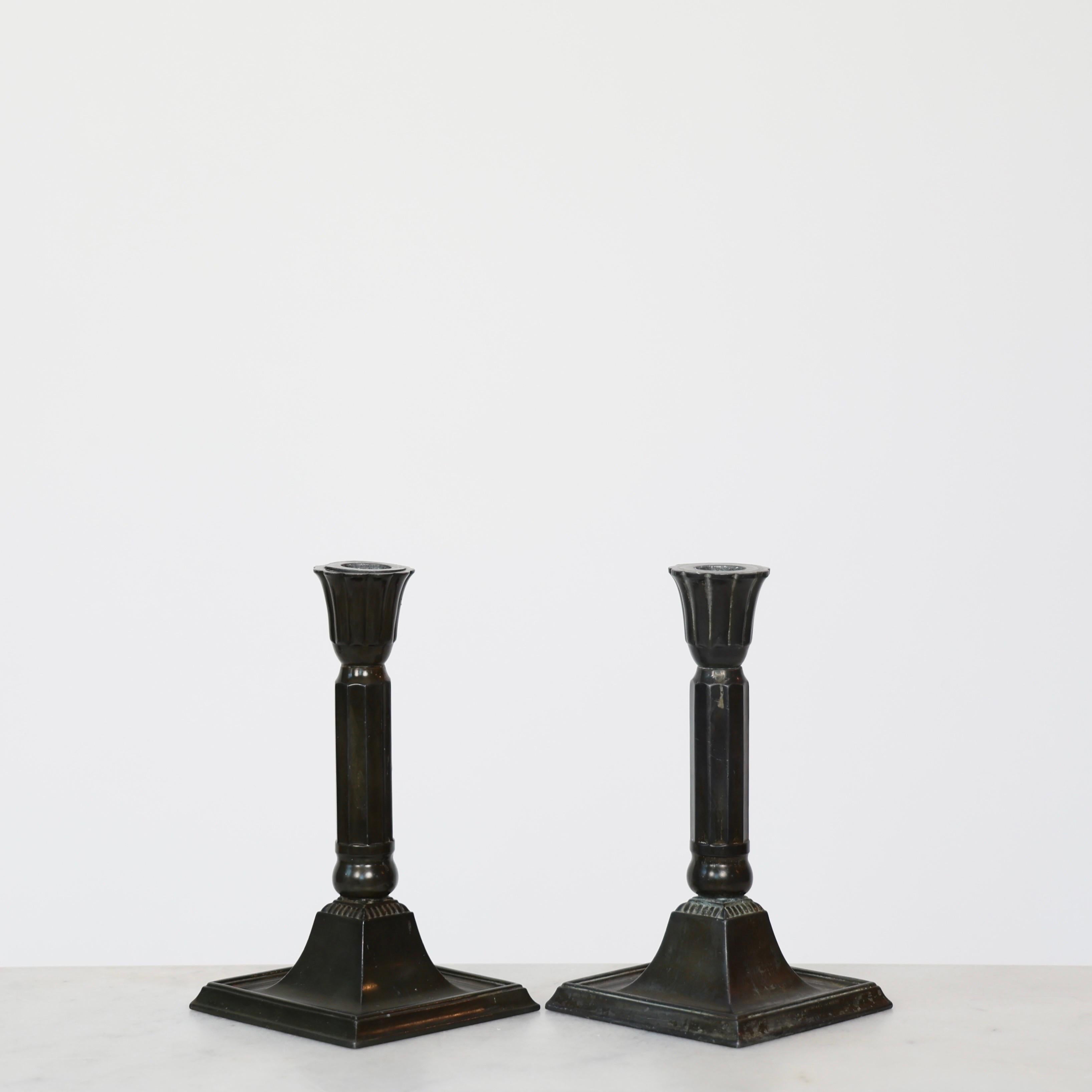 Inizio XX secolo Candelieri Just Andersen, anni '20, Danimarca in vendita