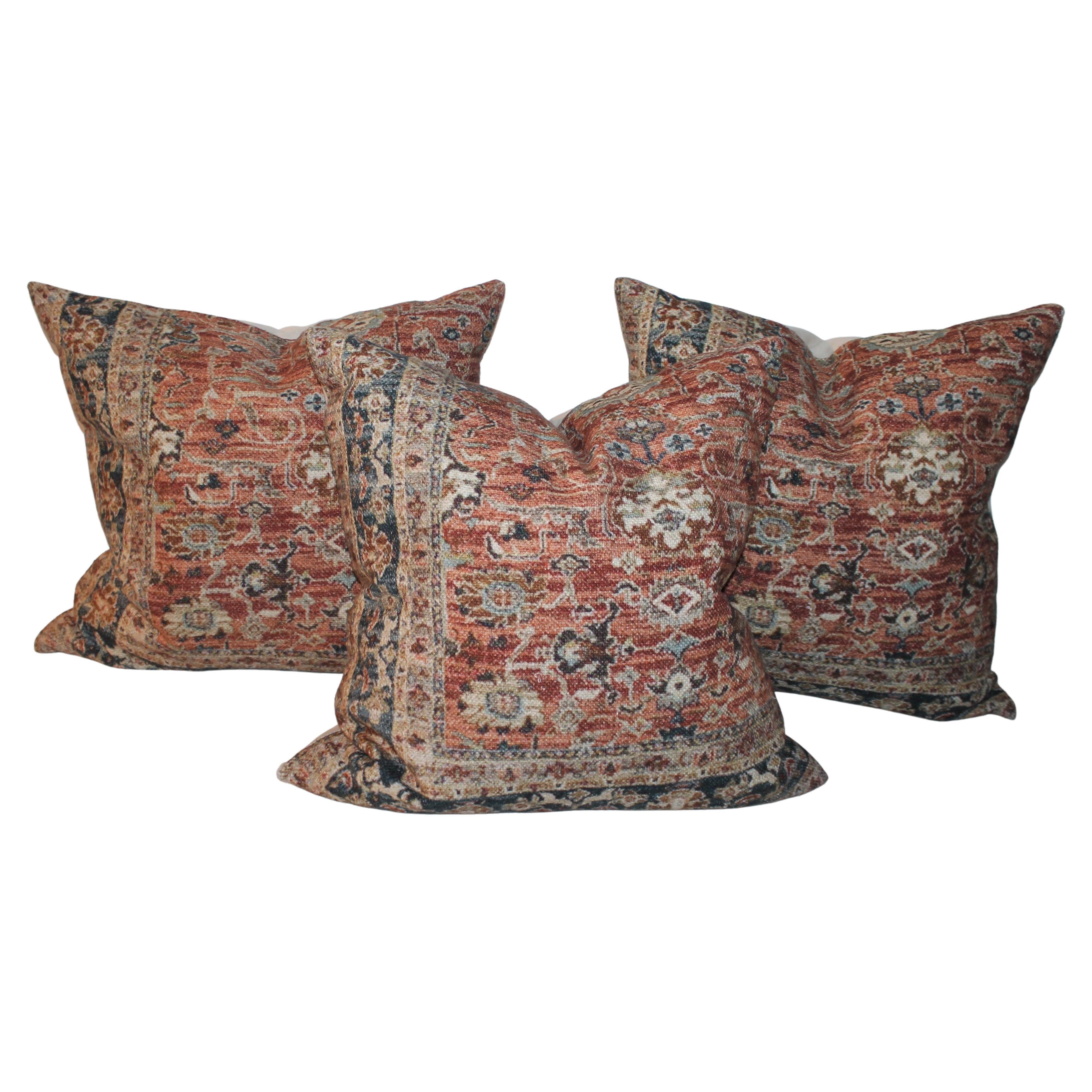 Hand Hooked Folk Art Rug Pillow at 1stDibs