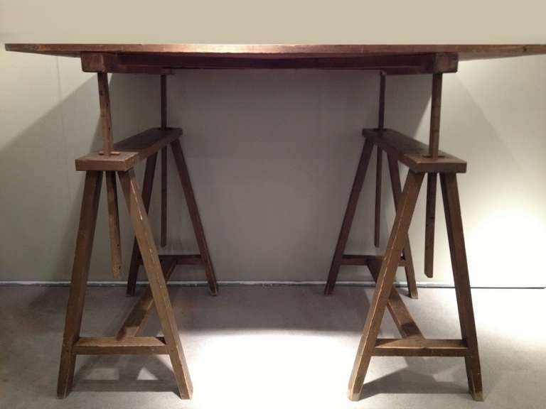 Early 20th Century Italian Wooden Drawing Board For Sale at 1stDibs