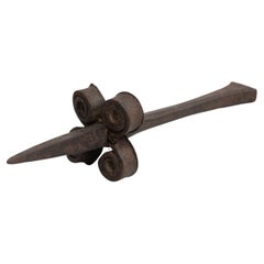 Early XX Century Metal Scythe Sharpener
