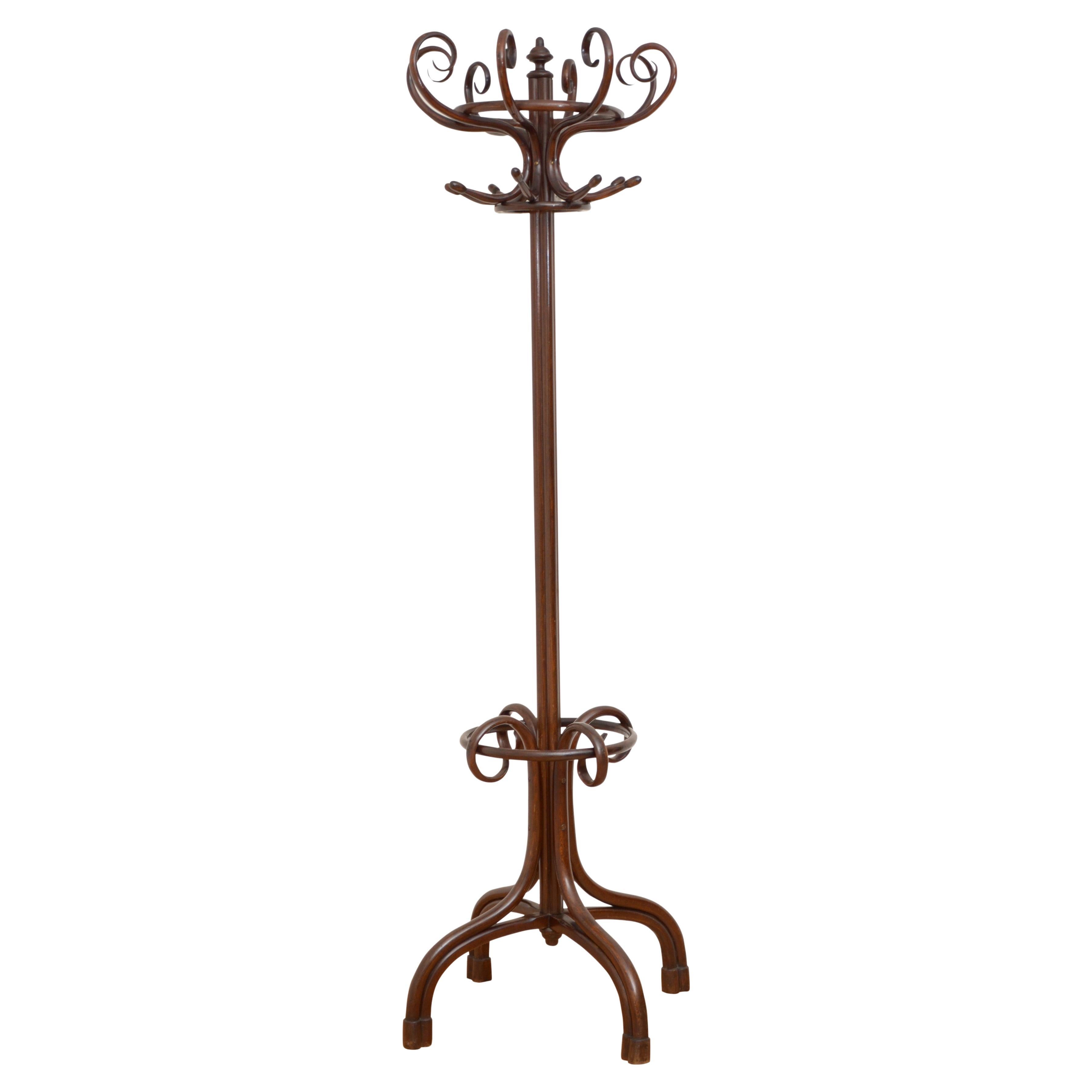 Early 20th Century Bentwood Coat Stand Coat Rack