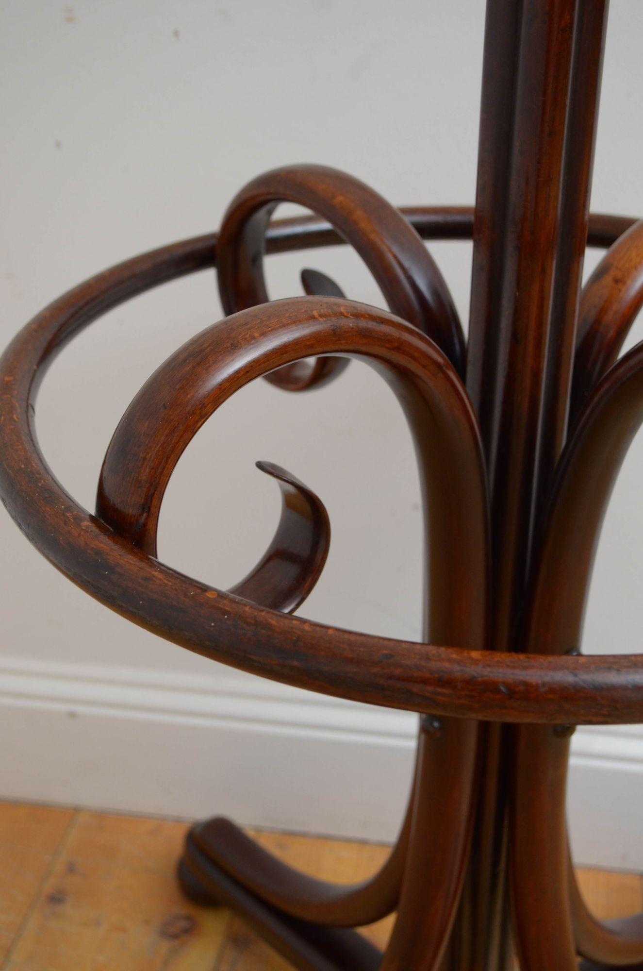Early XXth Century Bentwood Hall Stand Coat Stand 5