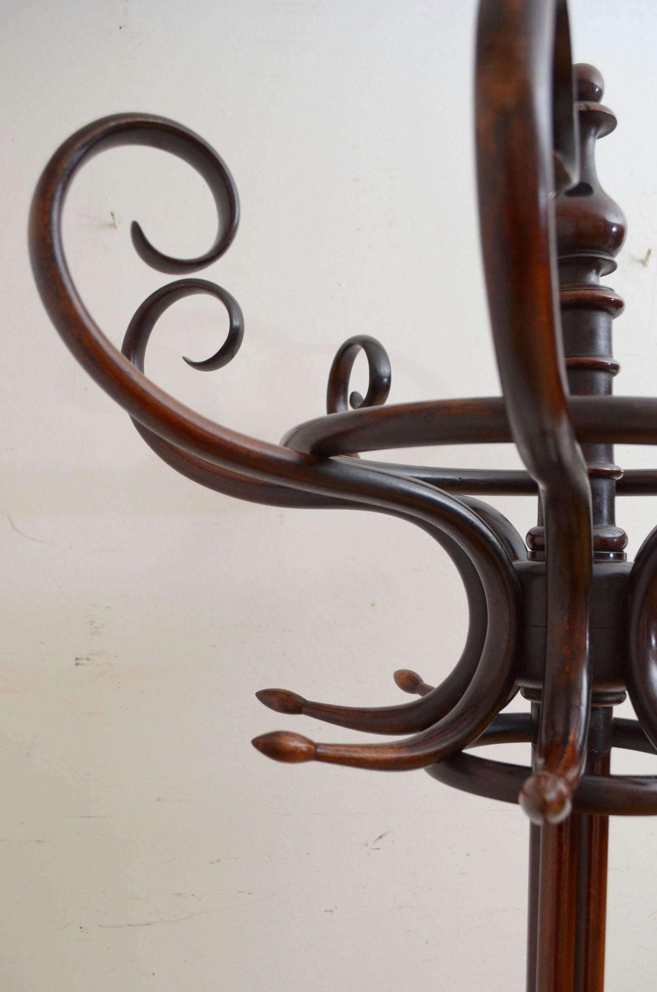 Early XXth Century Bentwood Hall Stand Coat Stand 1