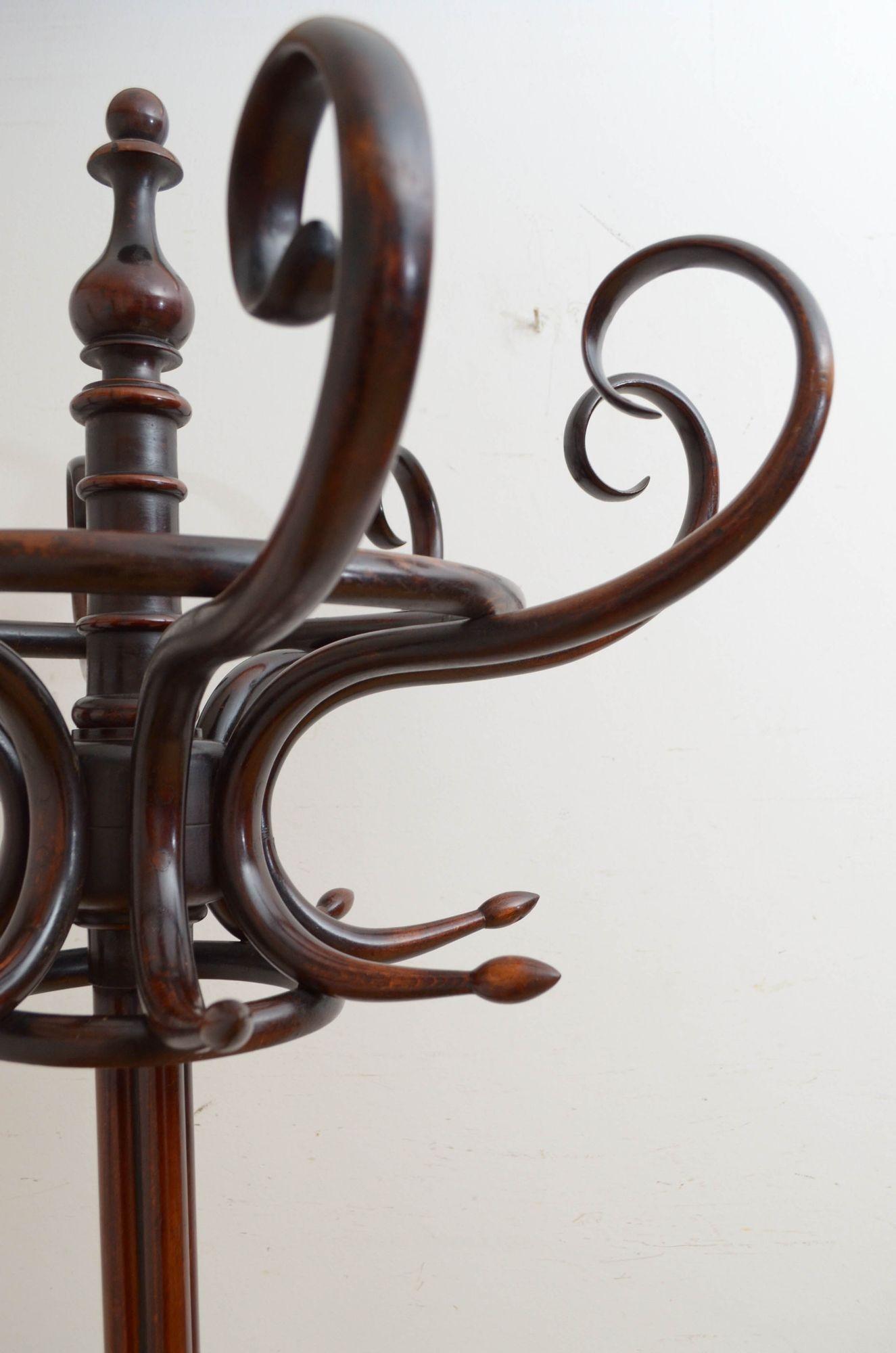 Early XXth Century Bentwood Hall Stand Coat Stand 2