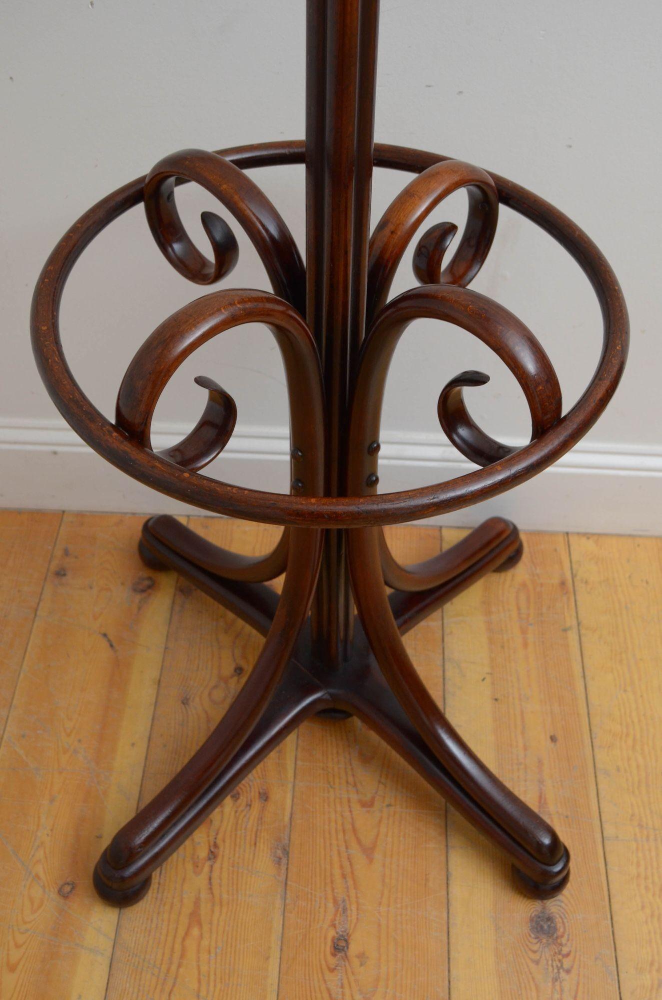 Early XXth Century Bentwood Hall Stand Coat Stand 4