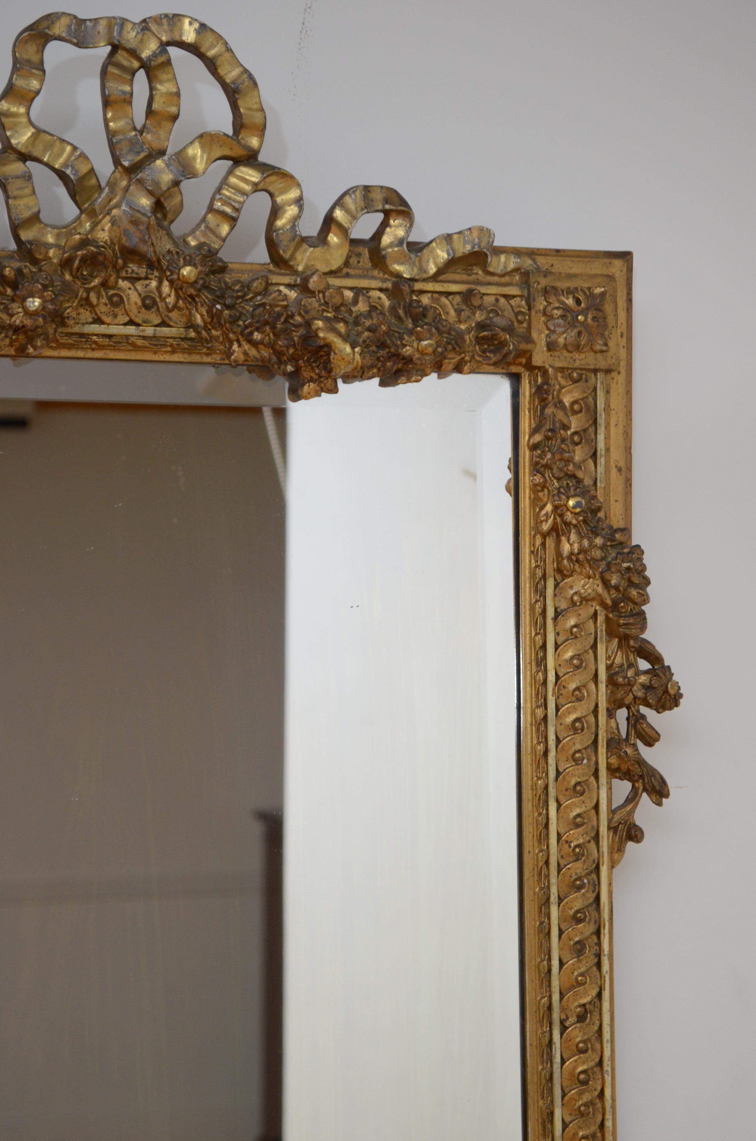 Early 20th Century Giltwood Mirror 6