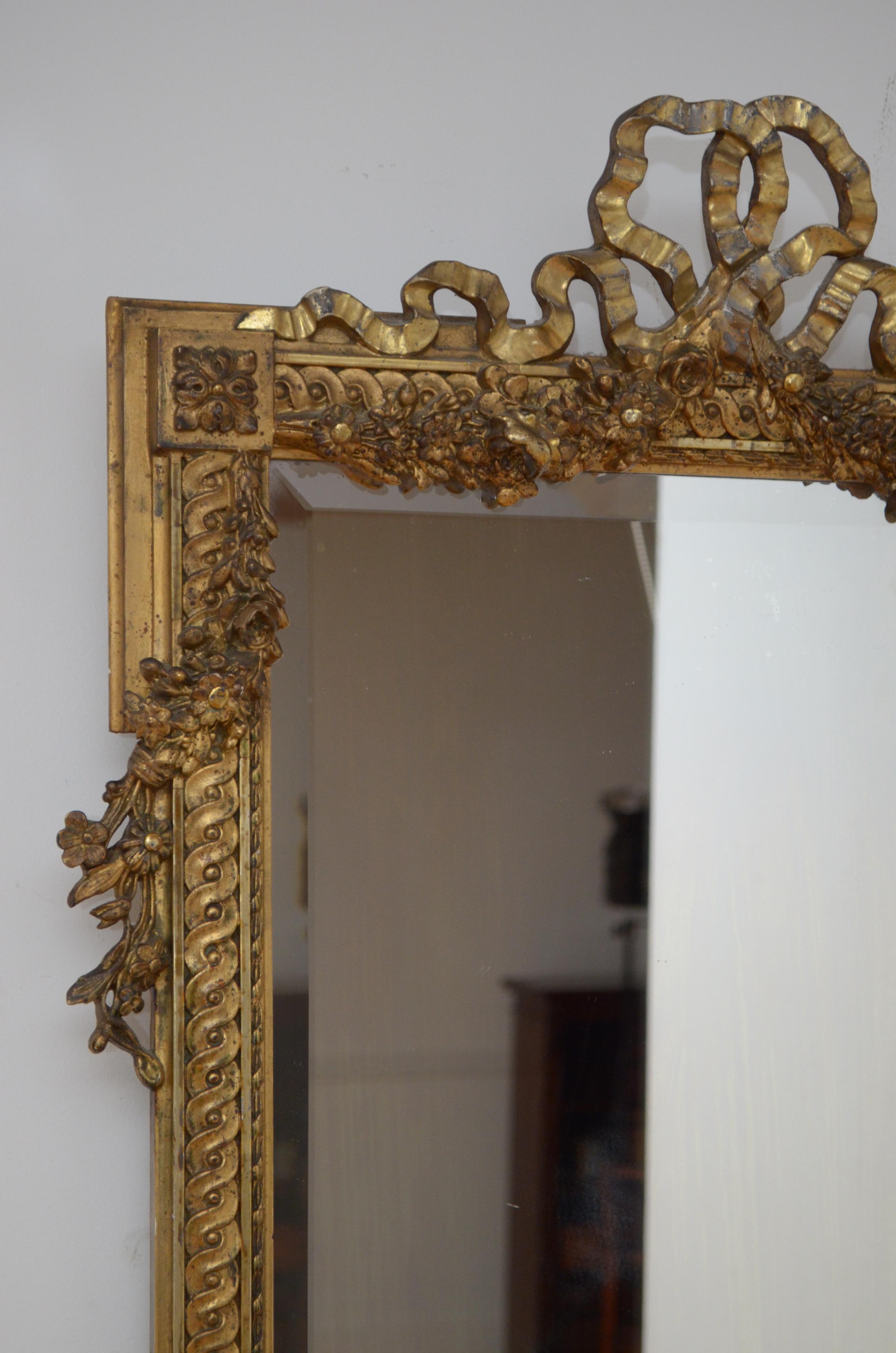 Early 20th Century Giltwood Mirror 2