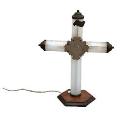 Early 20th Century Religious Table Lamp, circa 1940