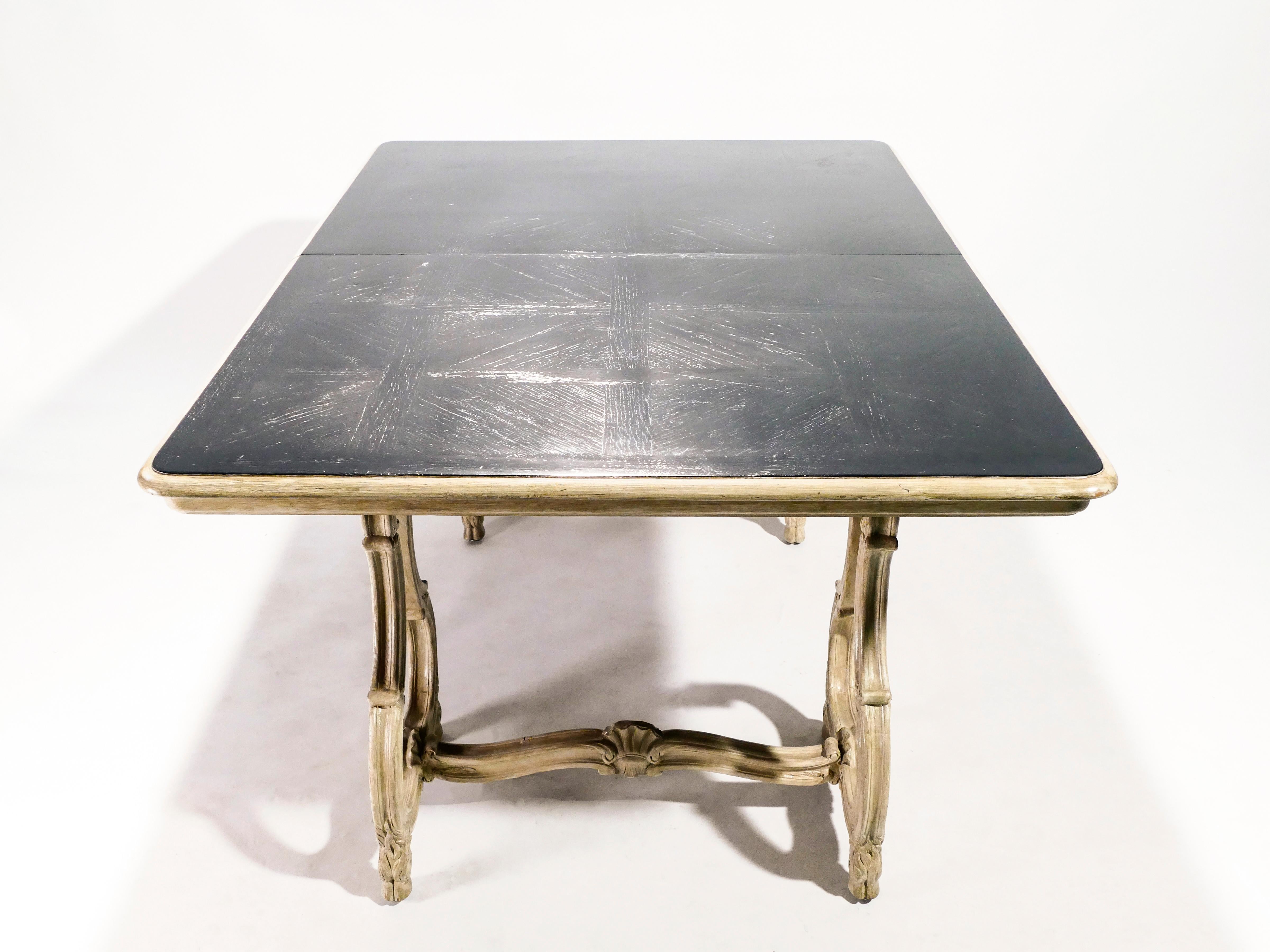 Early 20th Century Stamped Maison Jansen Regence Dining Table 6